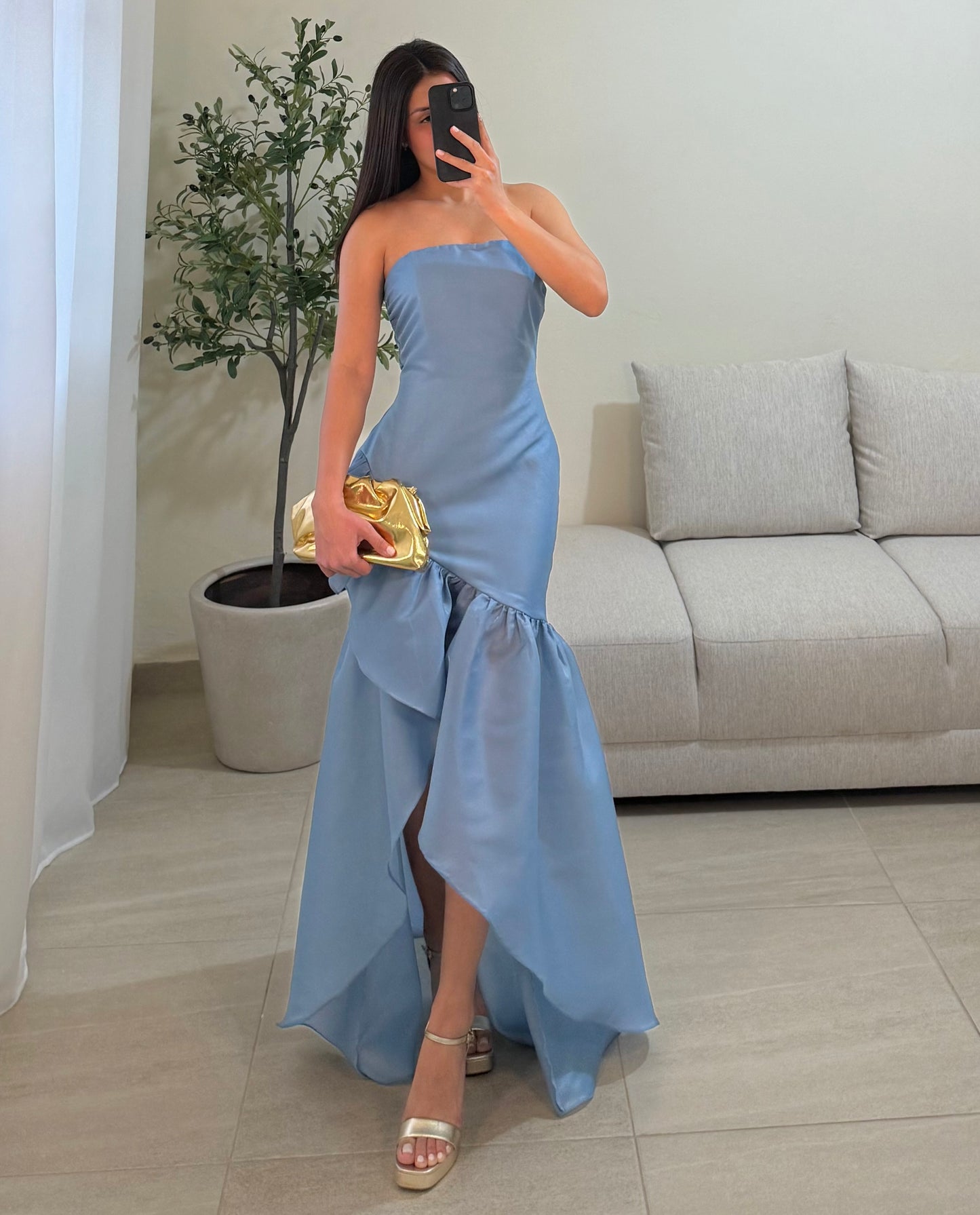Vestido Briana Azul