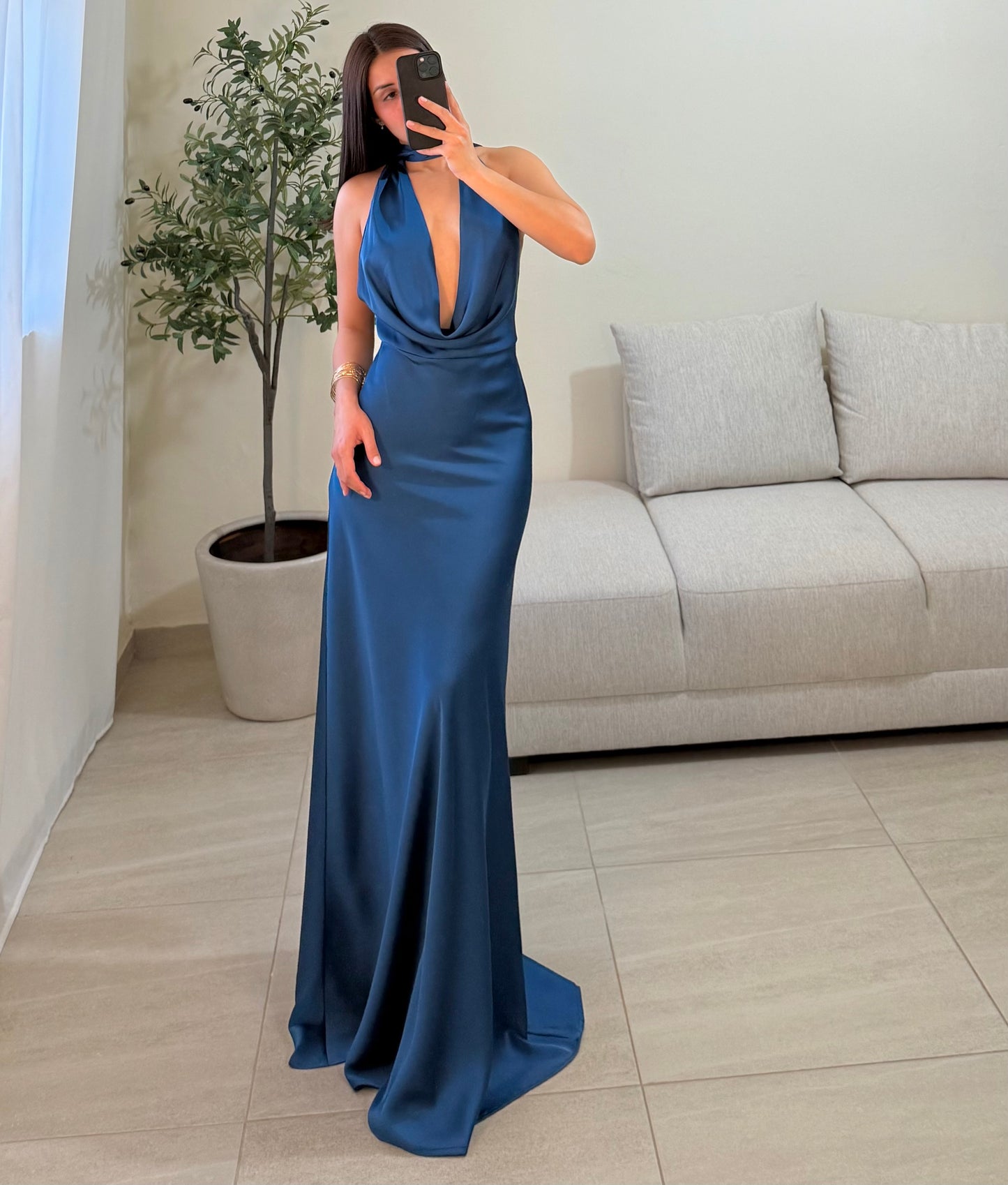 Vestido Catalina Teal