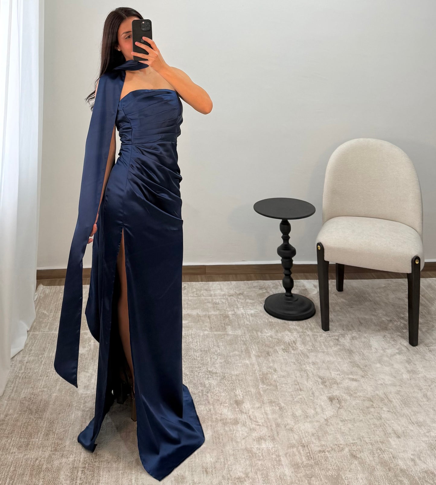 Vestido Alba Azul Marino