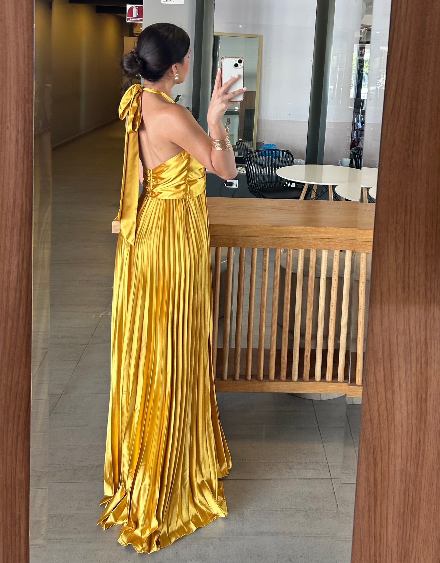 Vestido Elisa Oro