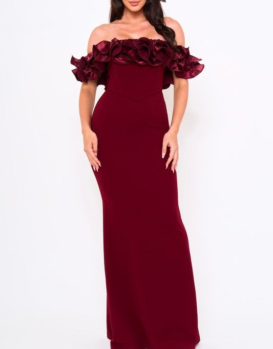 Vestido Thelma Vino
