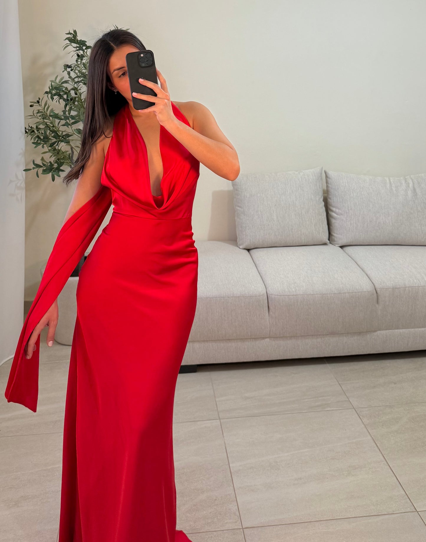 Vestido Catalina Rojo