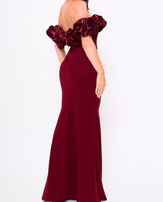 Vestido Thelma Vino