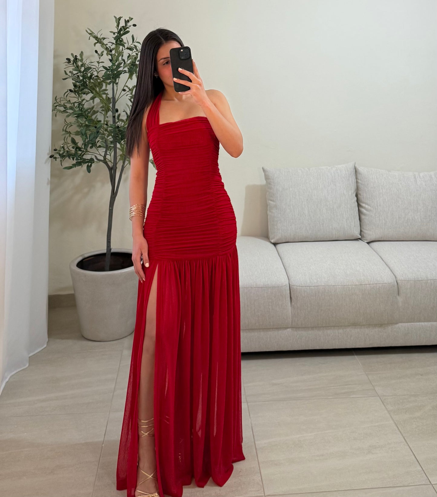 Vestido Milena Rojo