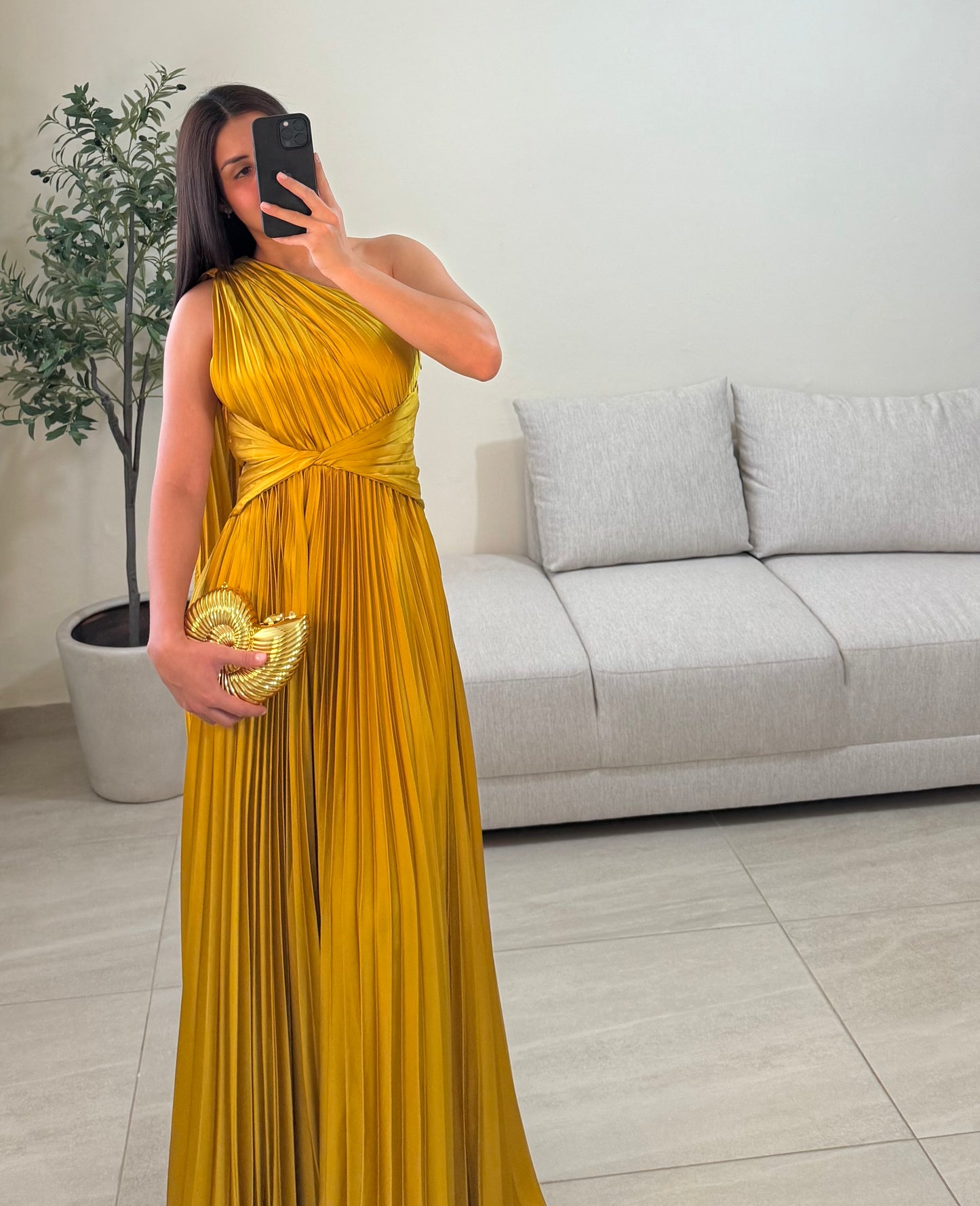 Vestido Casandra Oro