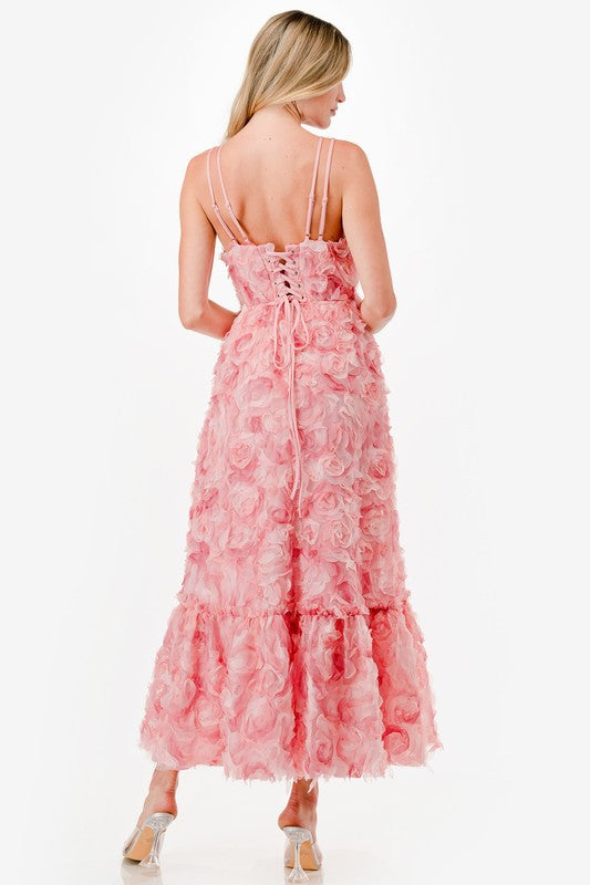 Vestido Florencia Rosa