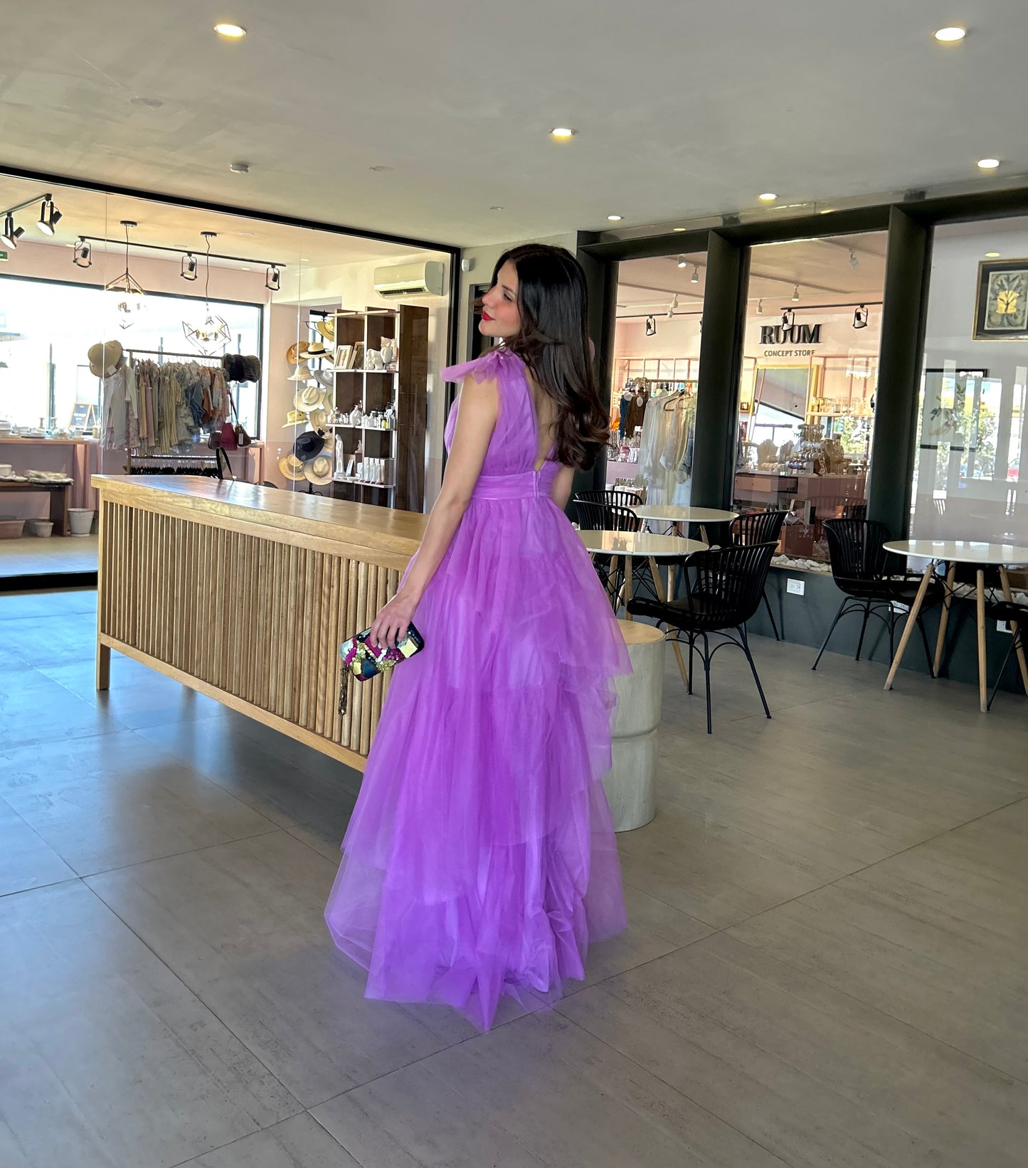 Vestido Camila Violeta