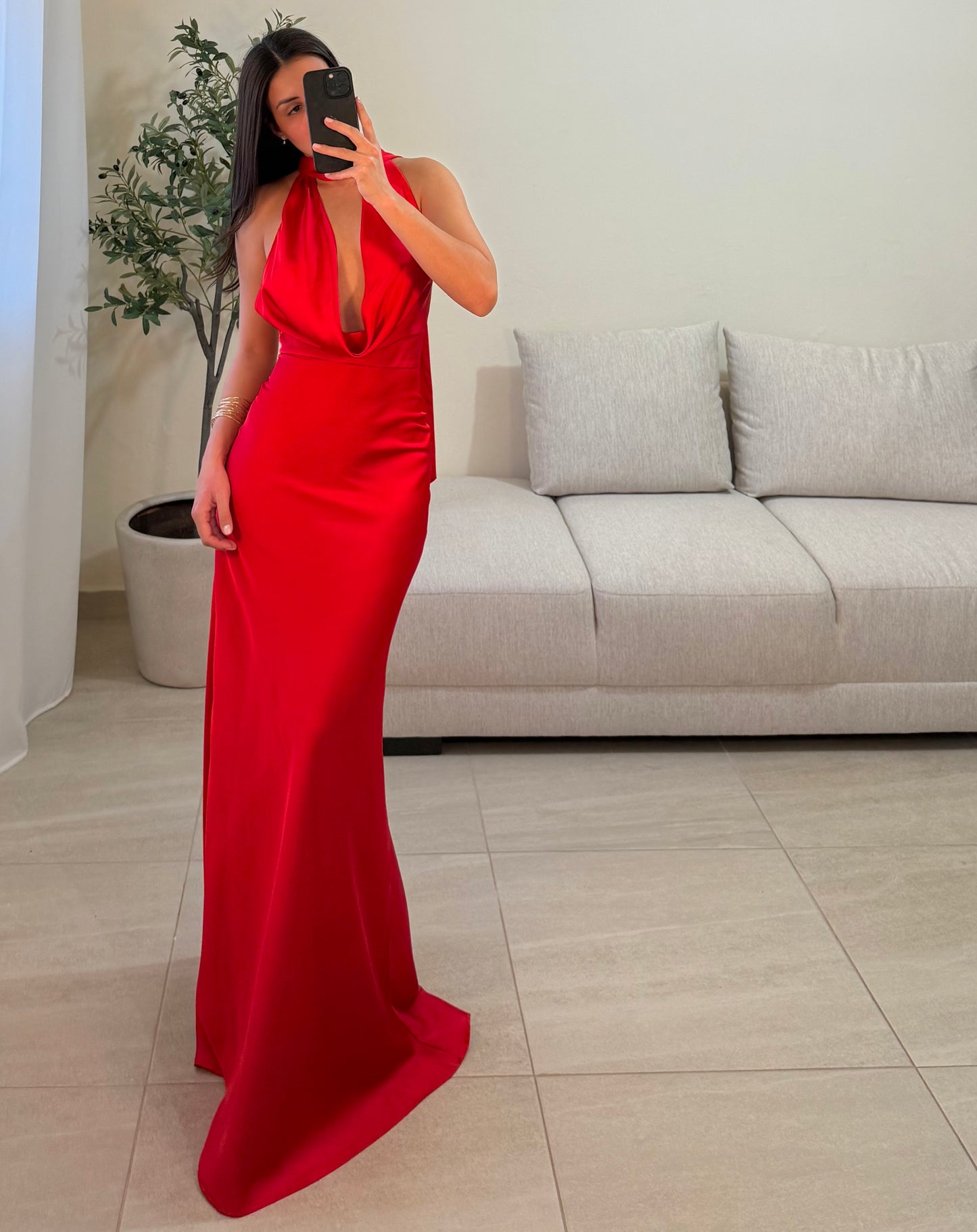 Vestido Catalina Rojo