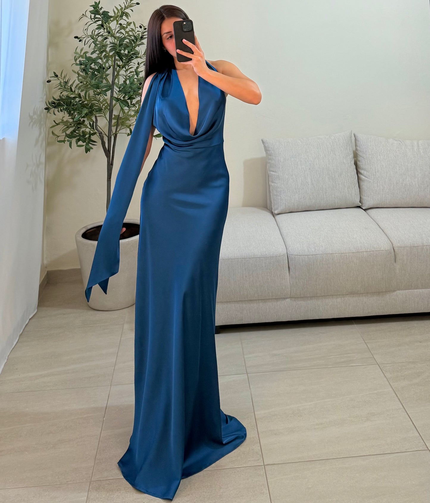 Vestido Catalina Teal
