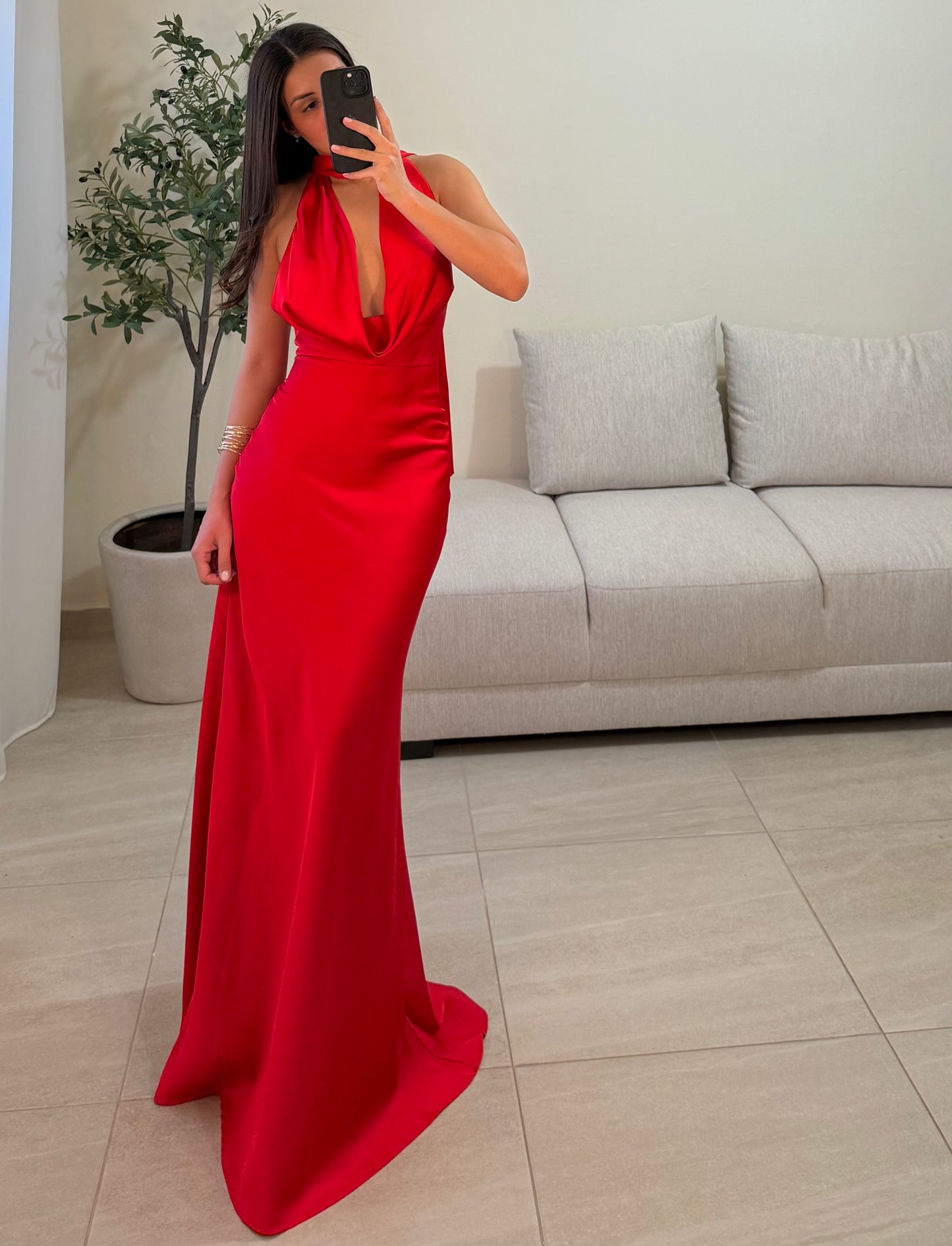 Vestido Catalina Rojo