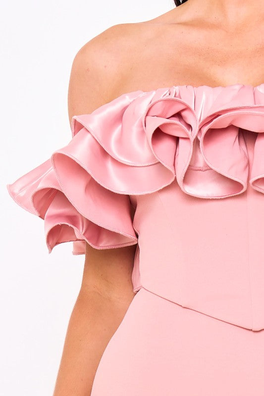 Vestido Thelma Rosa Palo