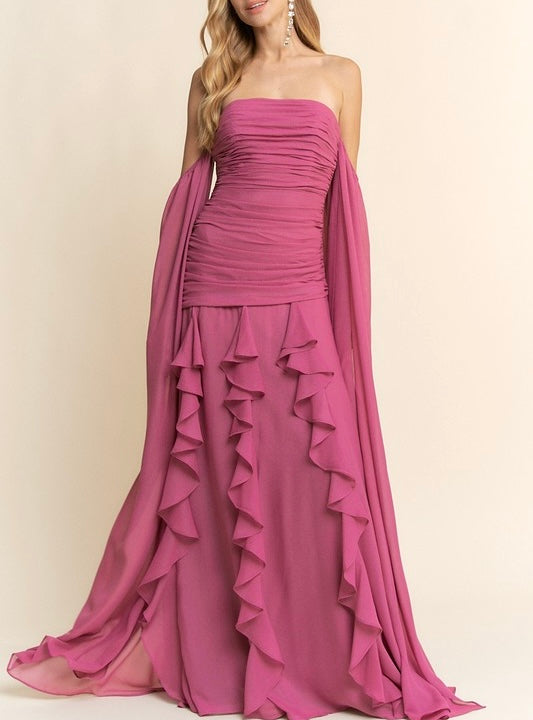Vestido Alondra Rosa