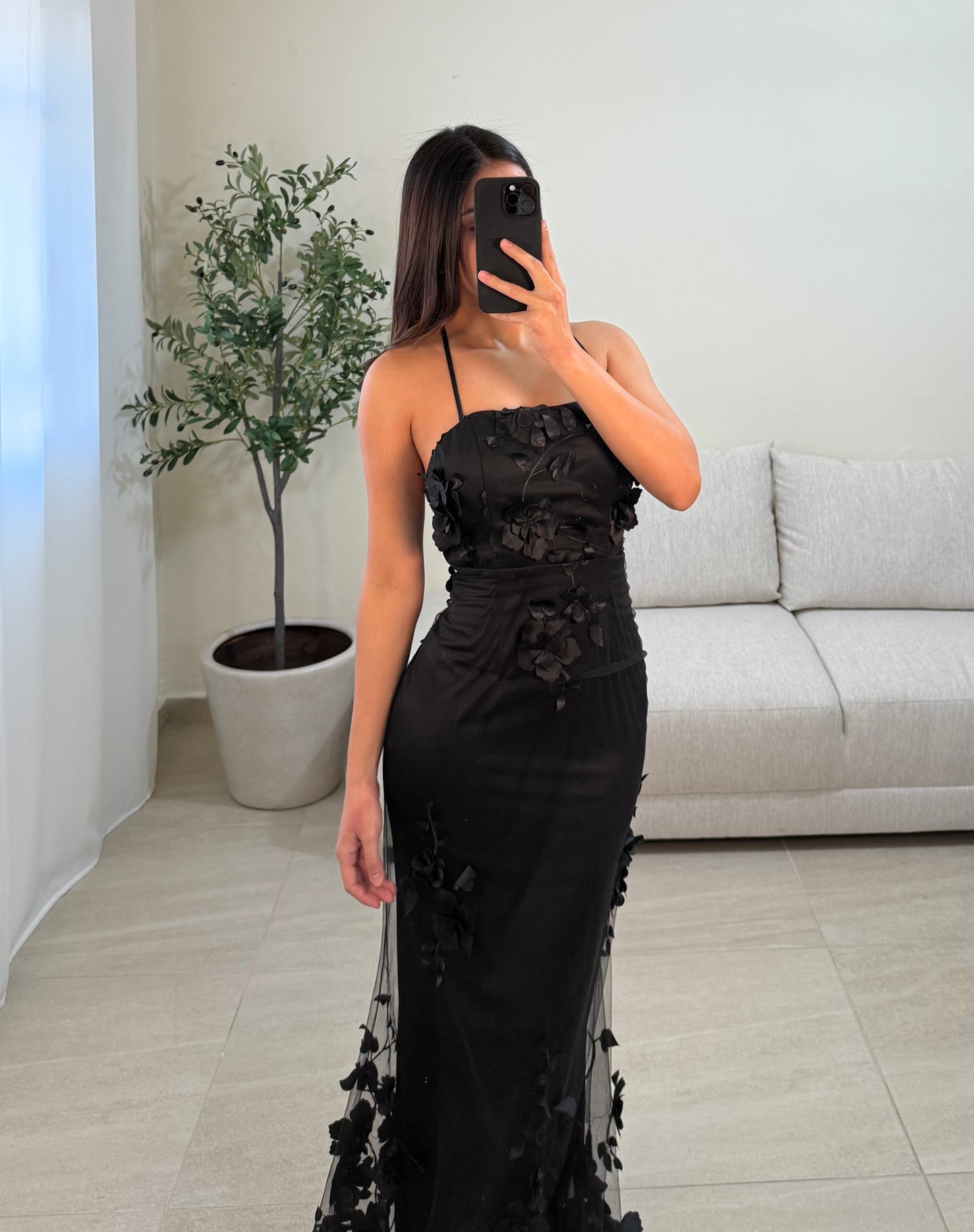 Vestido Isabella Negro