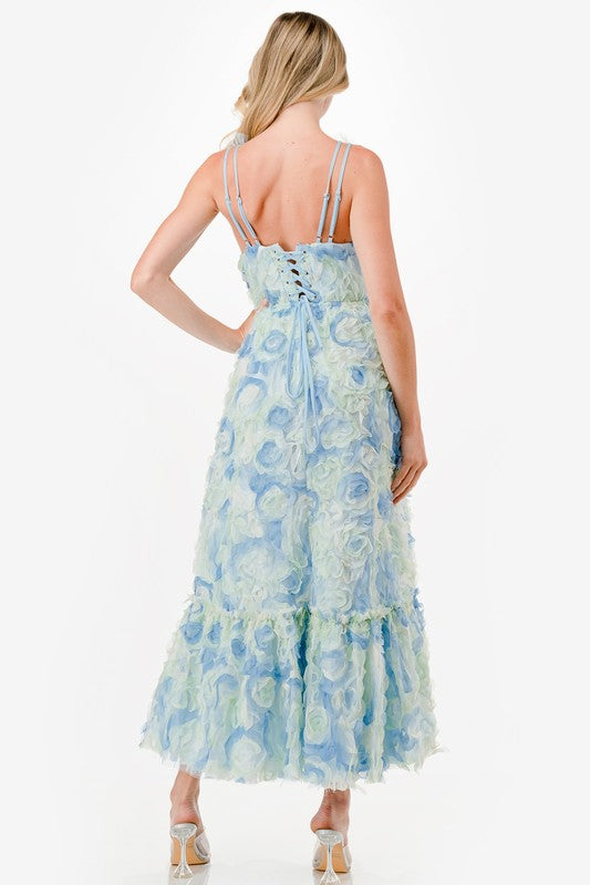 Vestido Florencia Azul