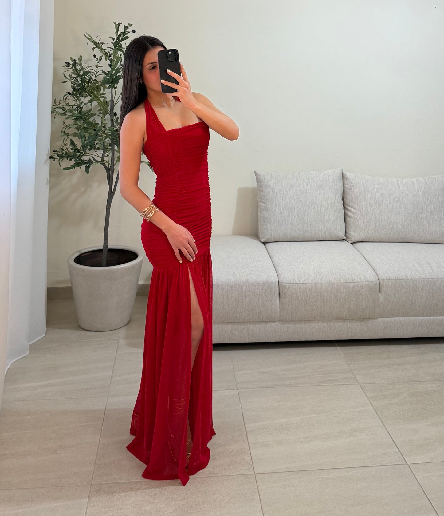 Vestido Milena Rojo