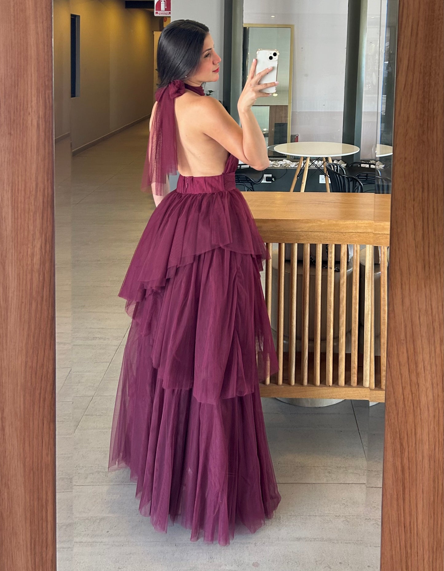 Vestido Priscila Vino