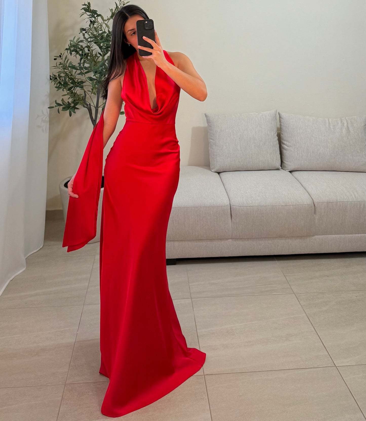 Vestido Catalina Rojo