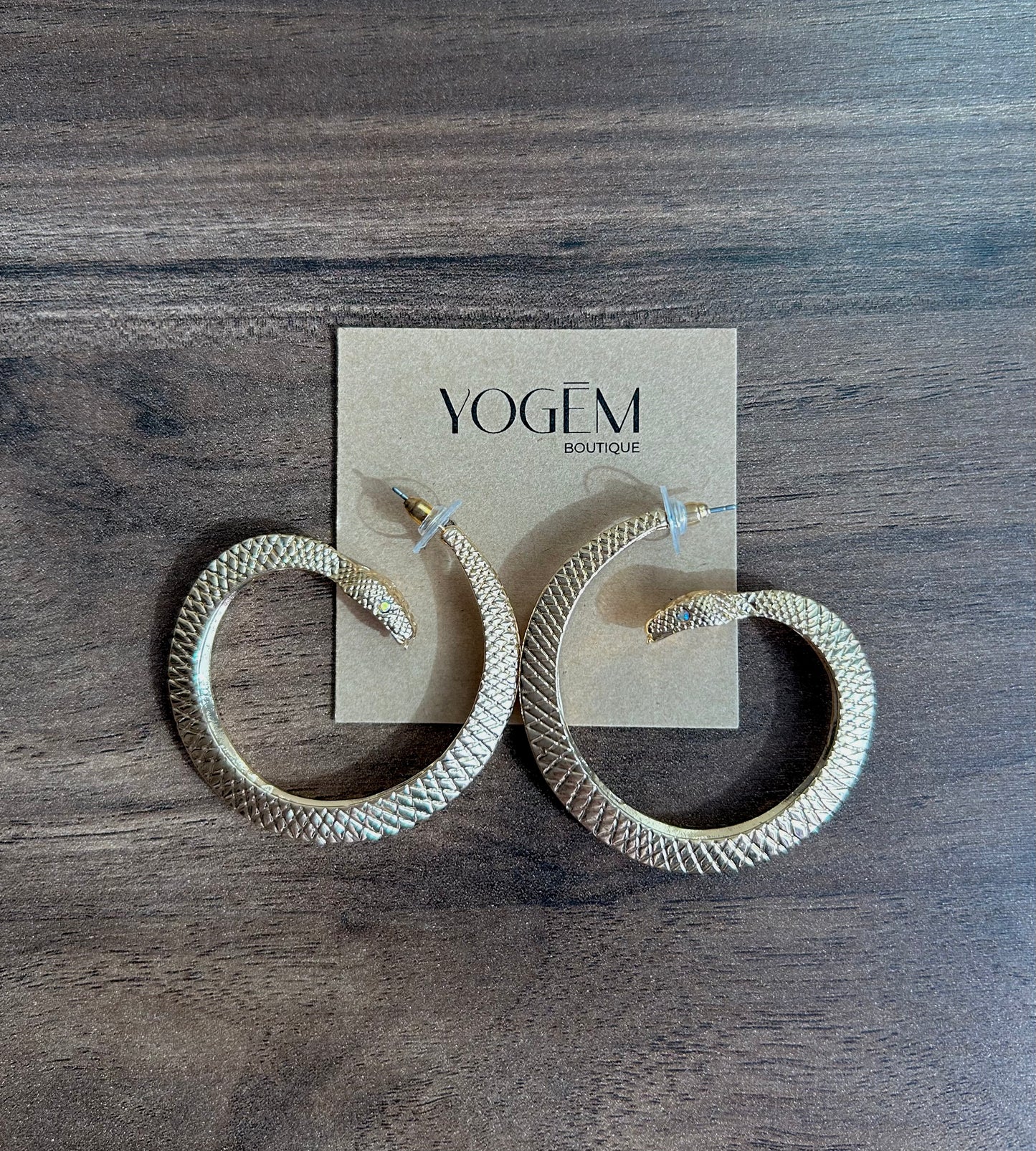 Aretes Serpiente
