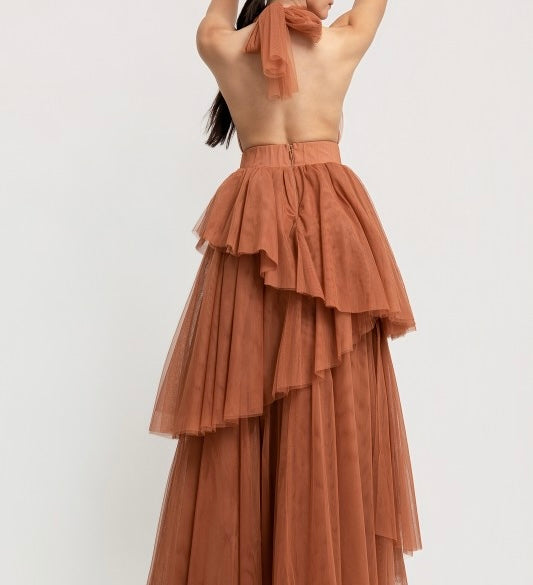 Vestido Priscila Café