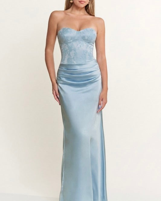 Vestido Astrid Azul Claro