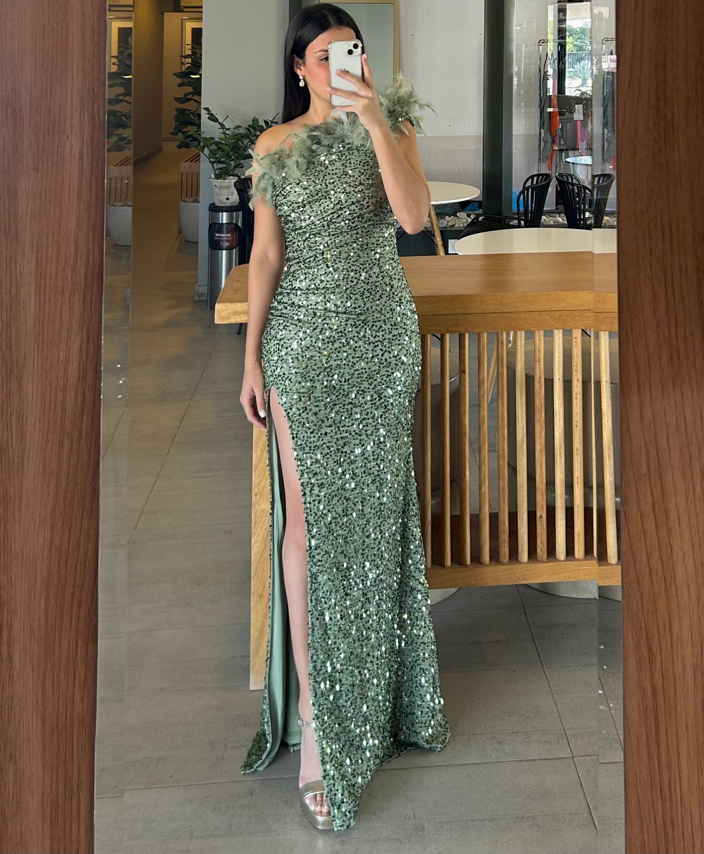 Vestido Karen Oliva