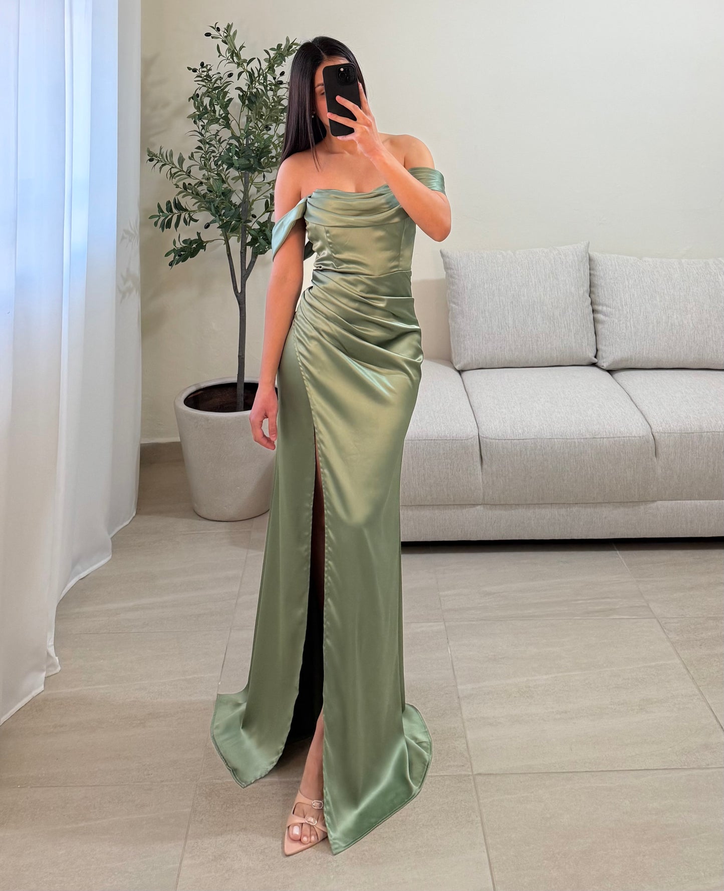 Vestido Marina Oliva