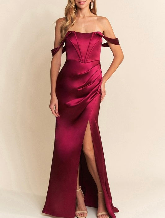 Vestido Abigail Vino