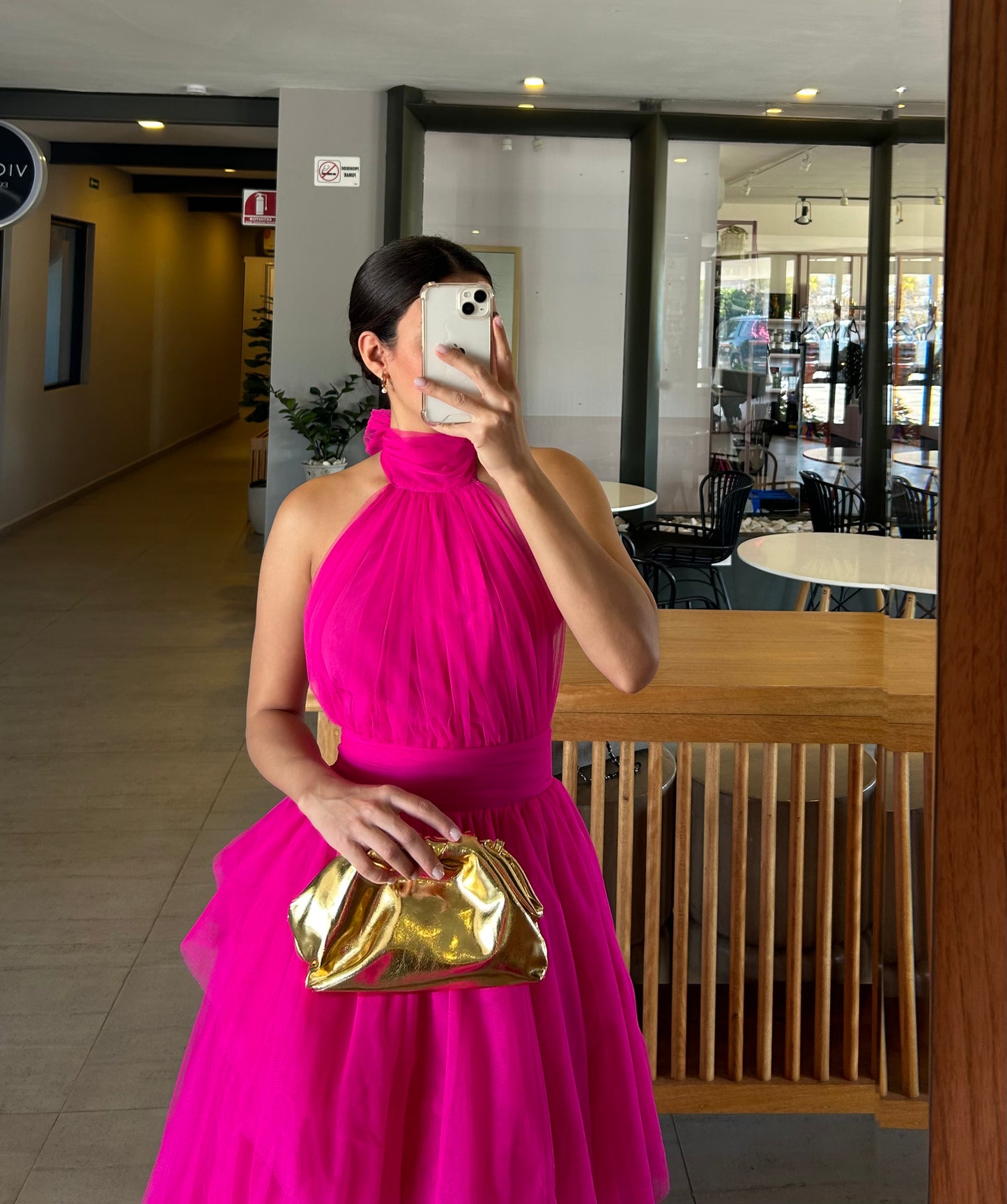 Vestido Priscila Fucsia