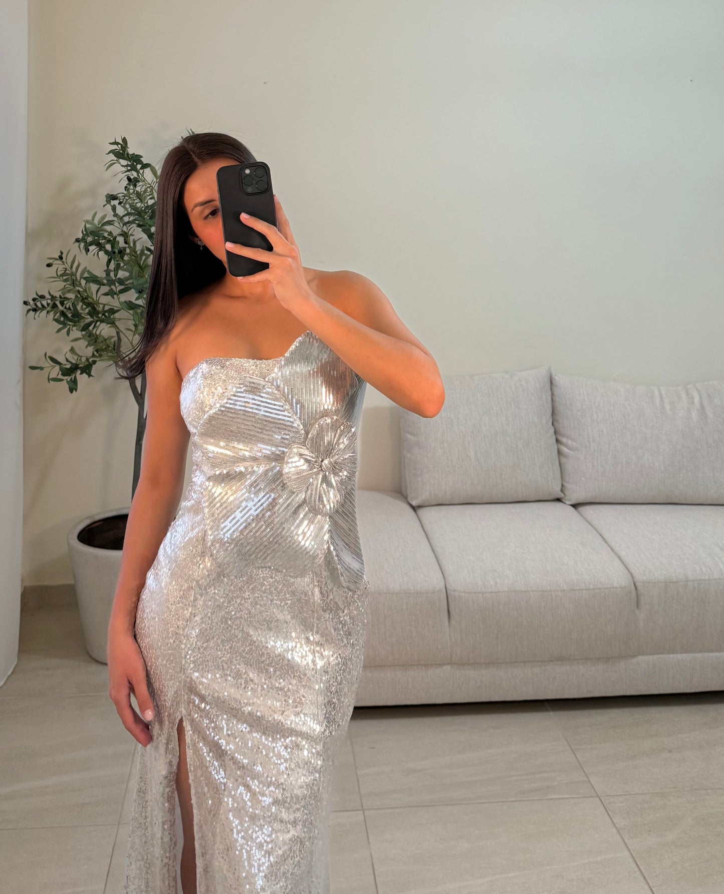 Vestido Stella Plata