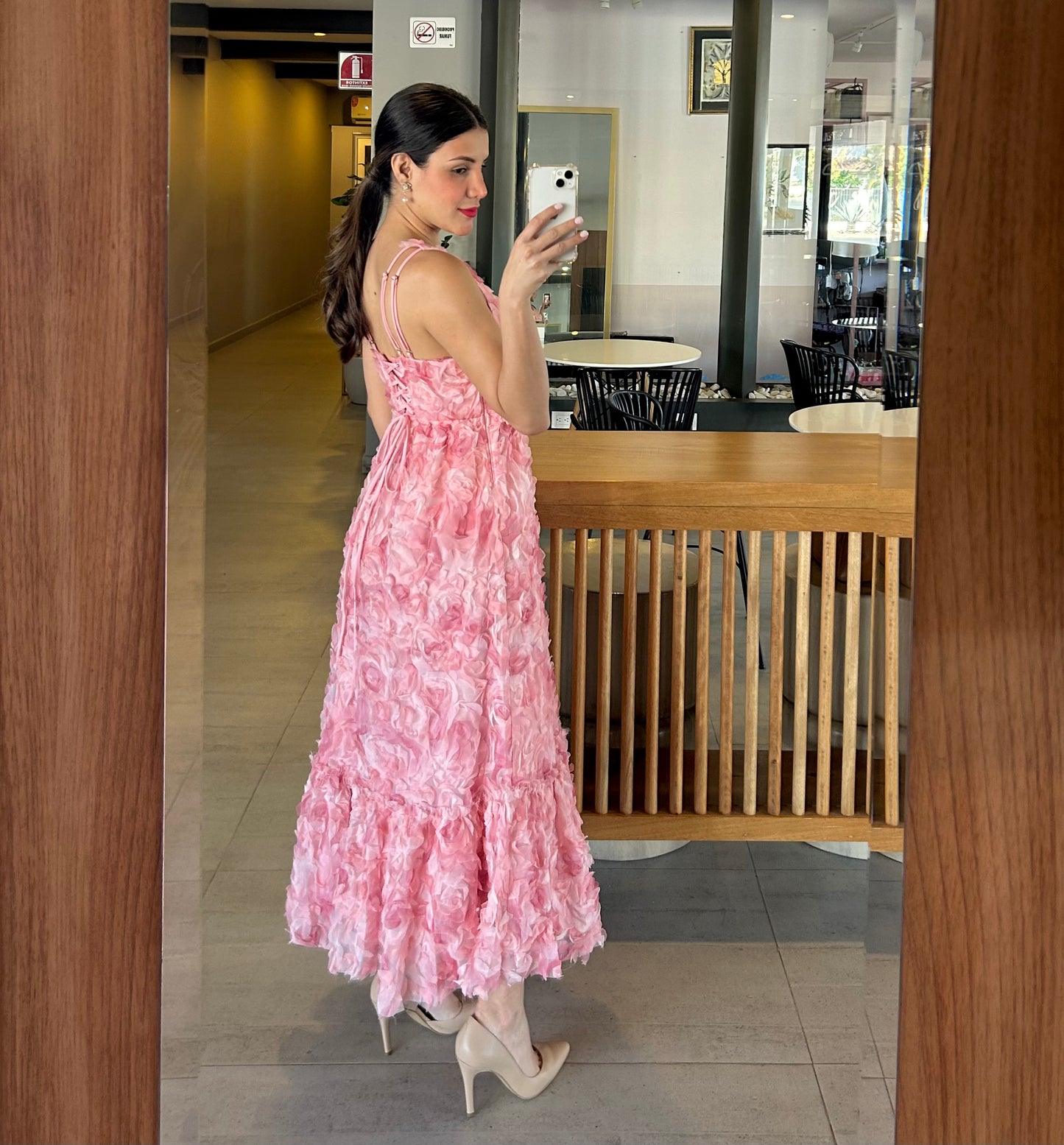Vestido Florencia Rosa