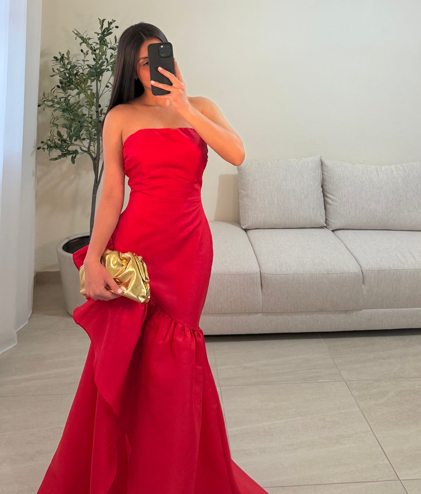 Vestido Briana Rojo
