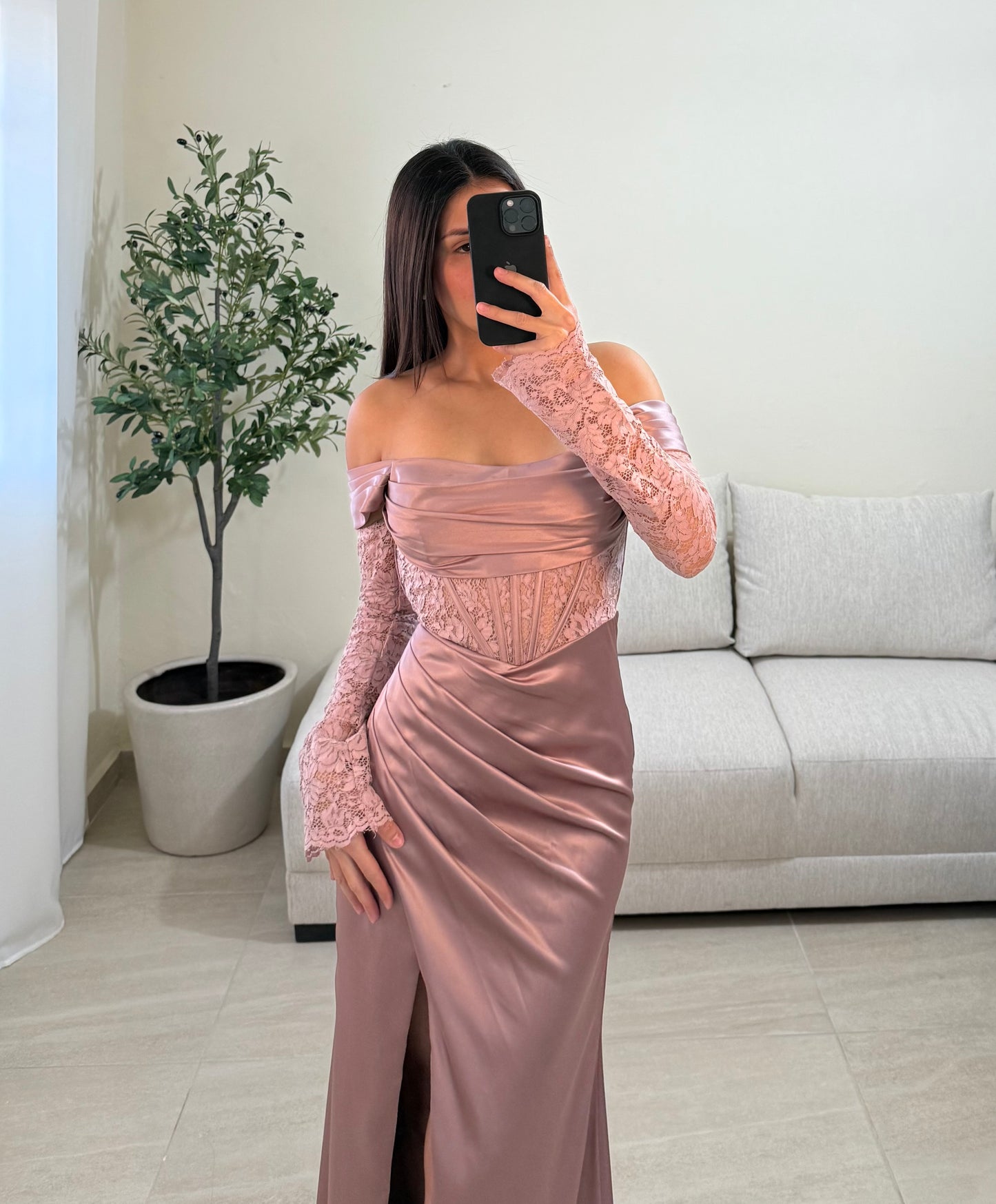 Vestido Ada Mauve