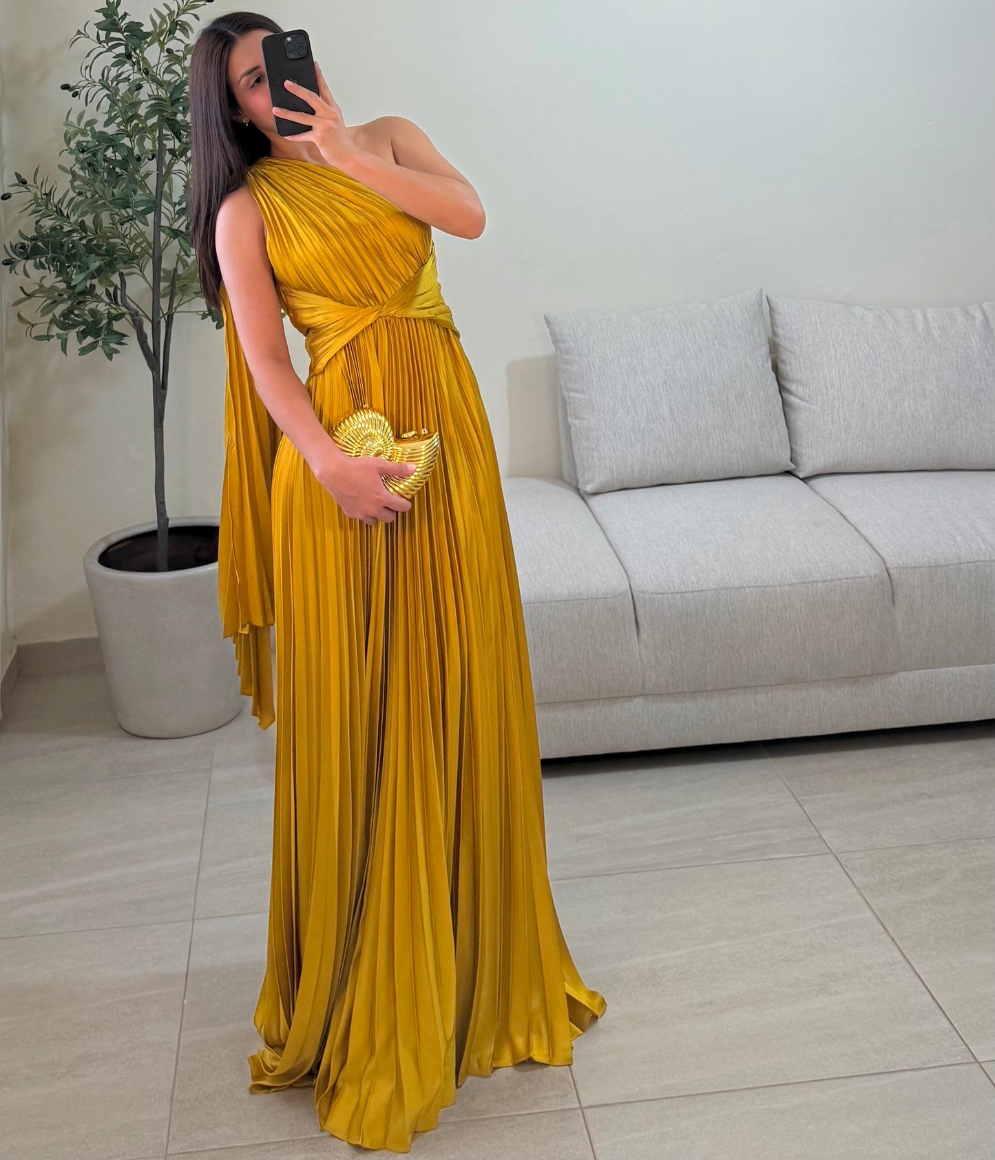 Vestido Casandra Oro