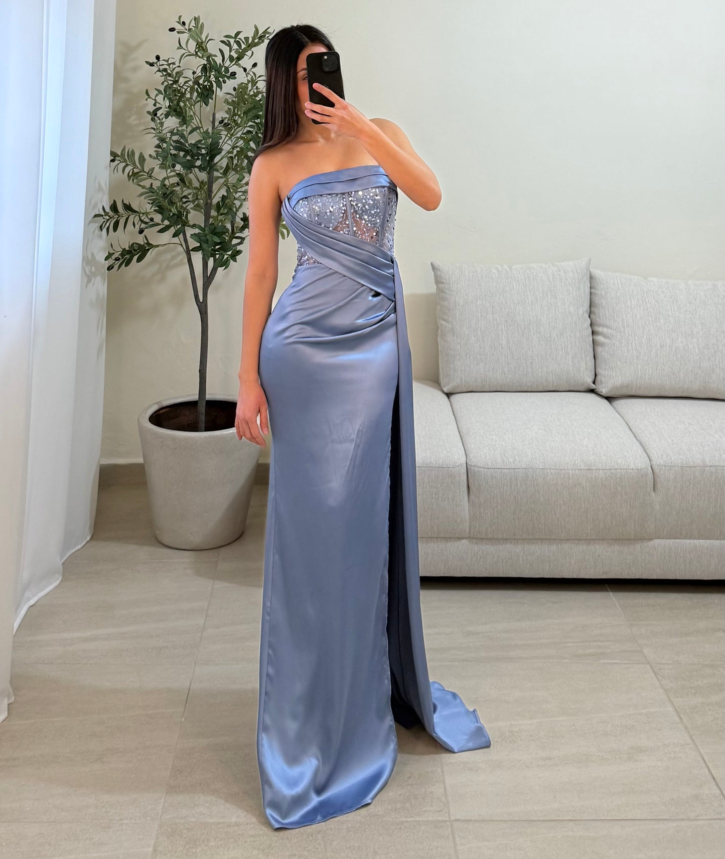 Vestido Anette Azul