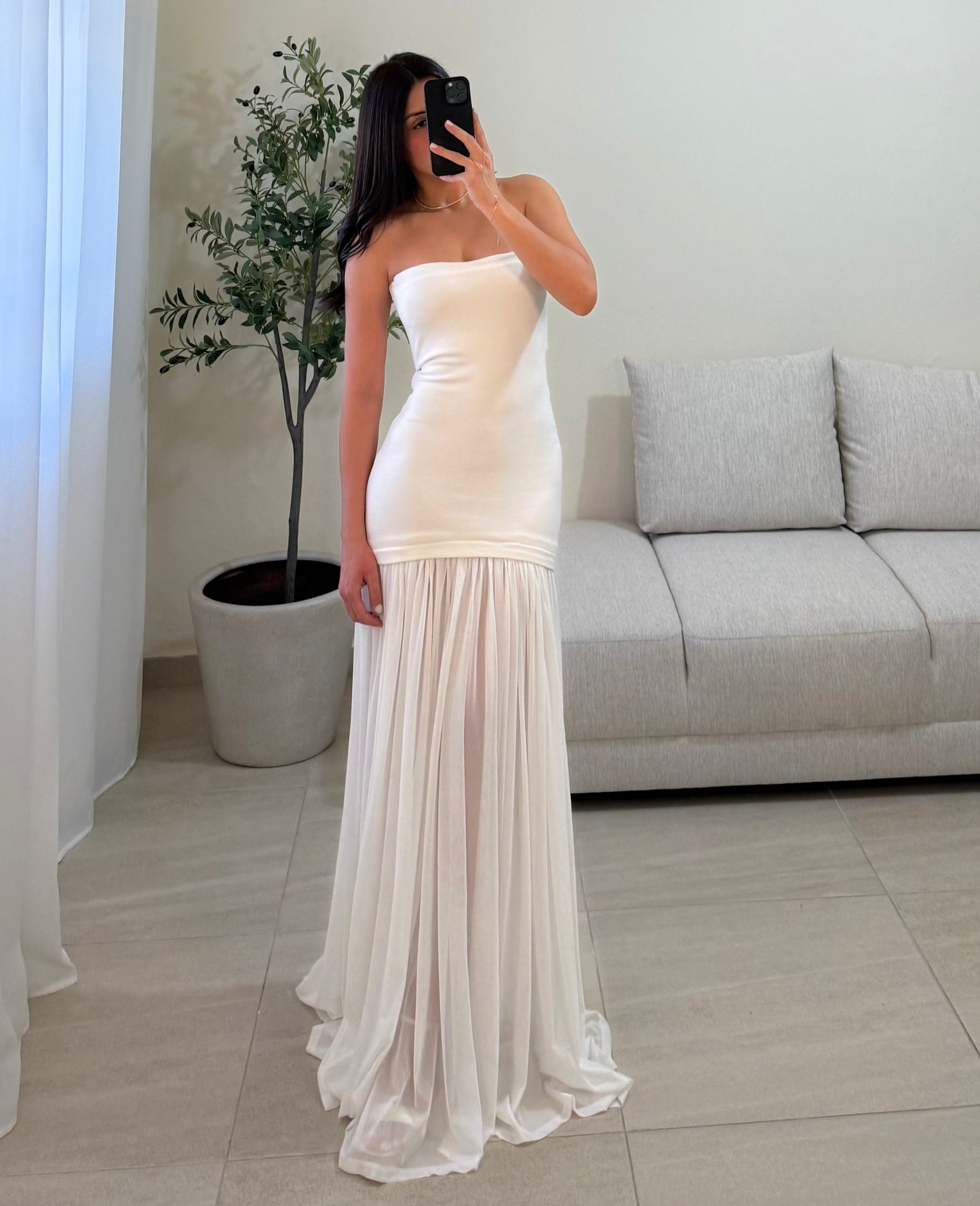 Vestido Valentina Blanco