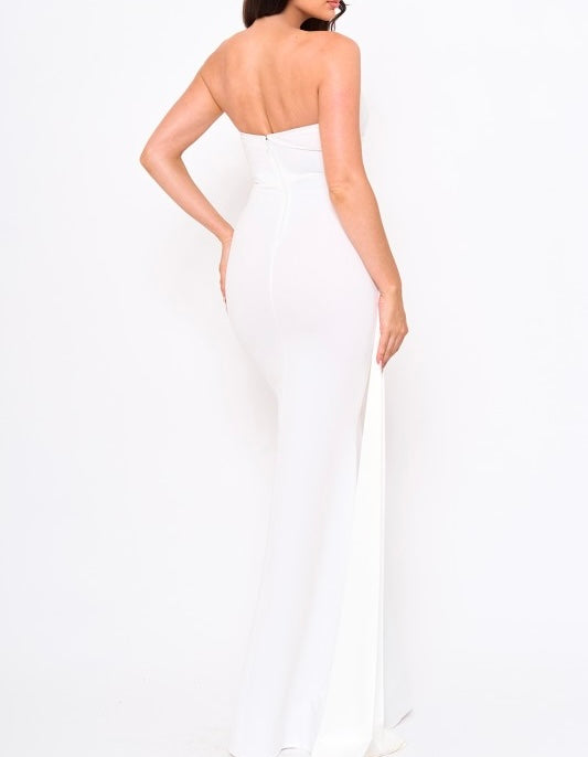 Vestido Aimé Ivory