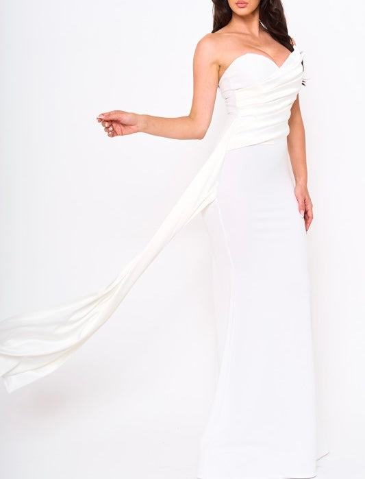 Vestido Aimé Ivory