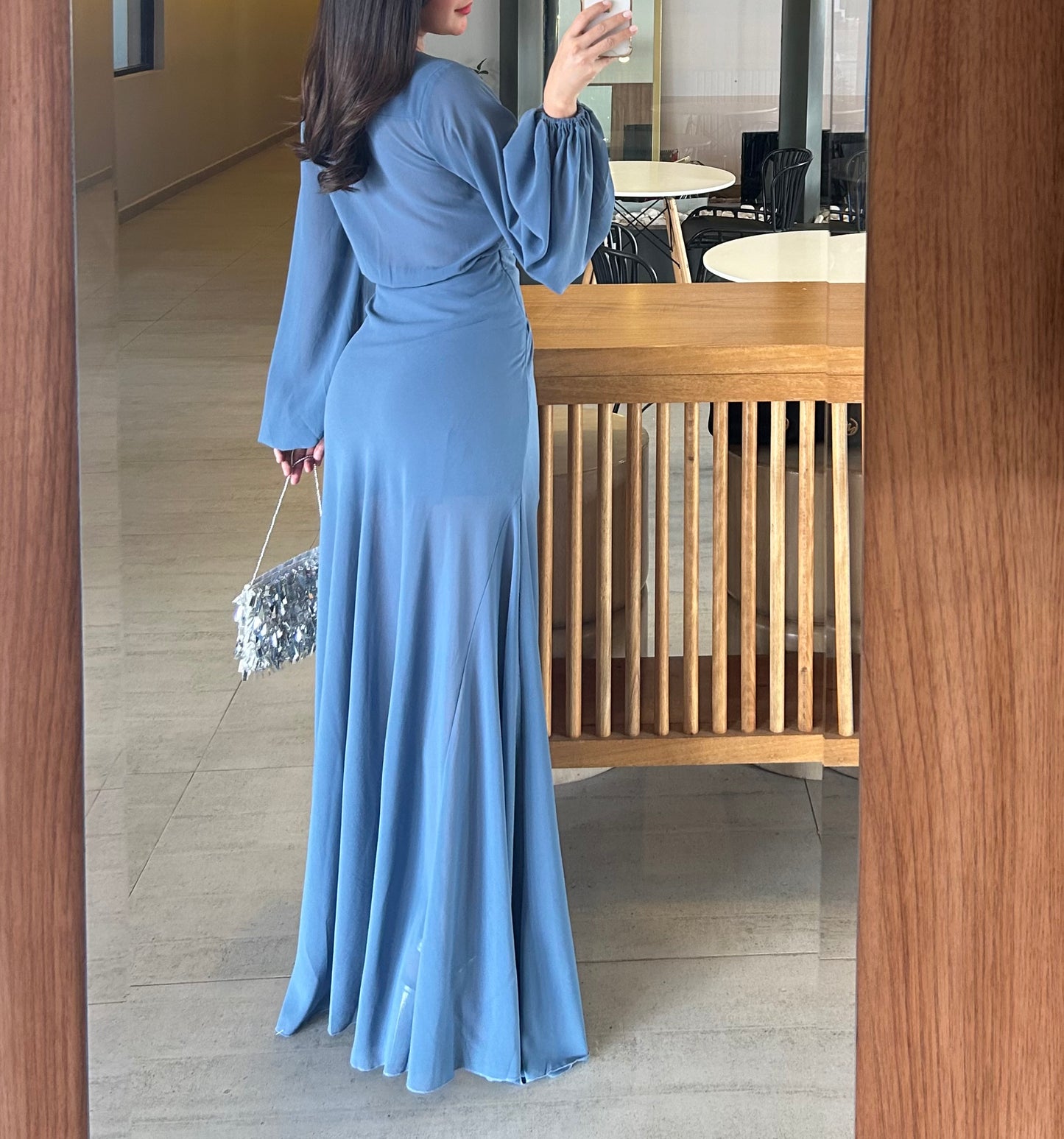 Vestido Micaela azul