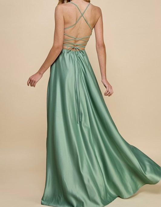 Vestido Janick Dusty Sage