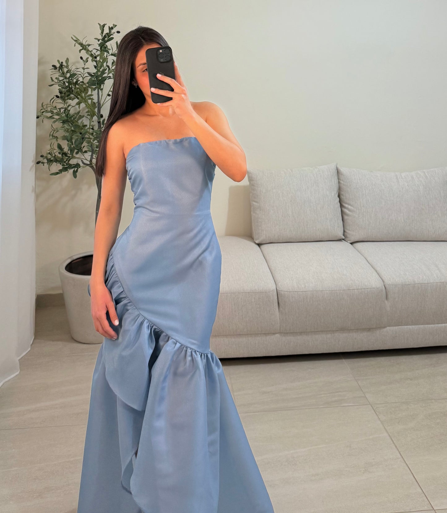 Vestido Briana Azul