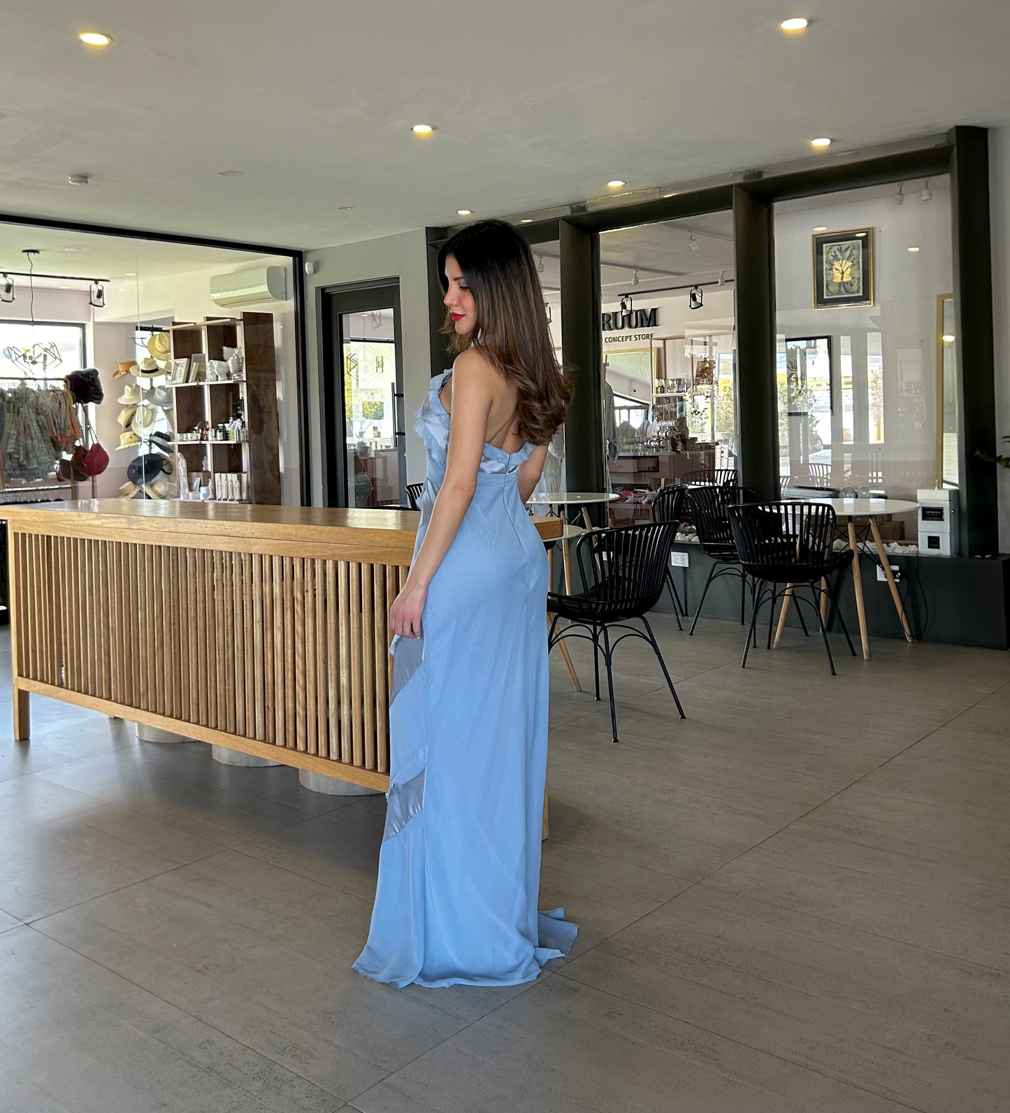 Vestido Eugenia Azul