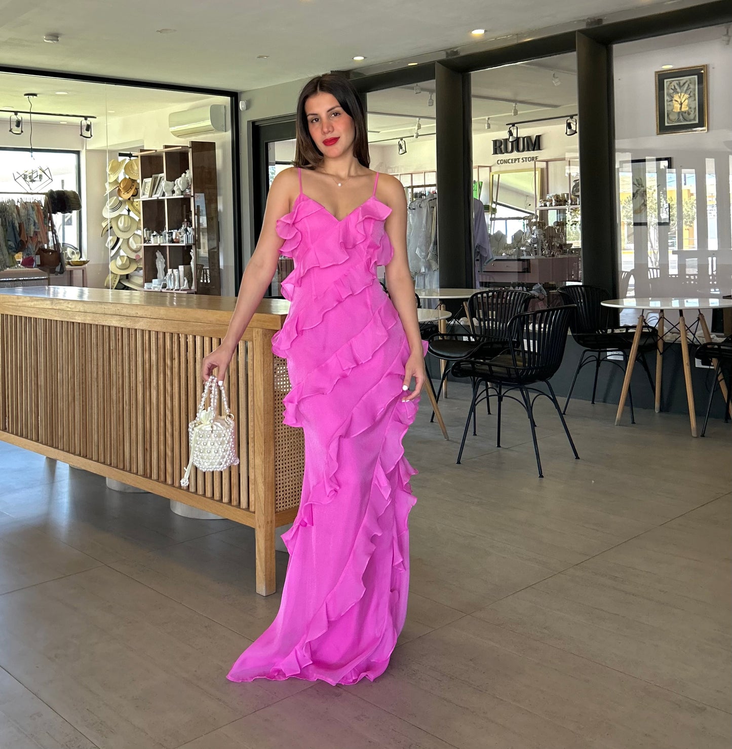 Vestido Estefanía Rosa