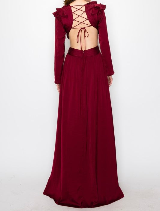 Vestido Nina Vino