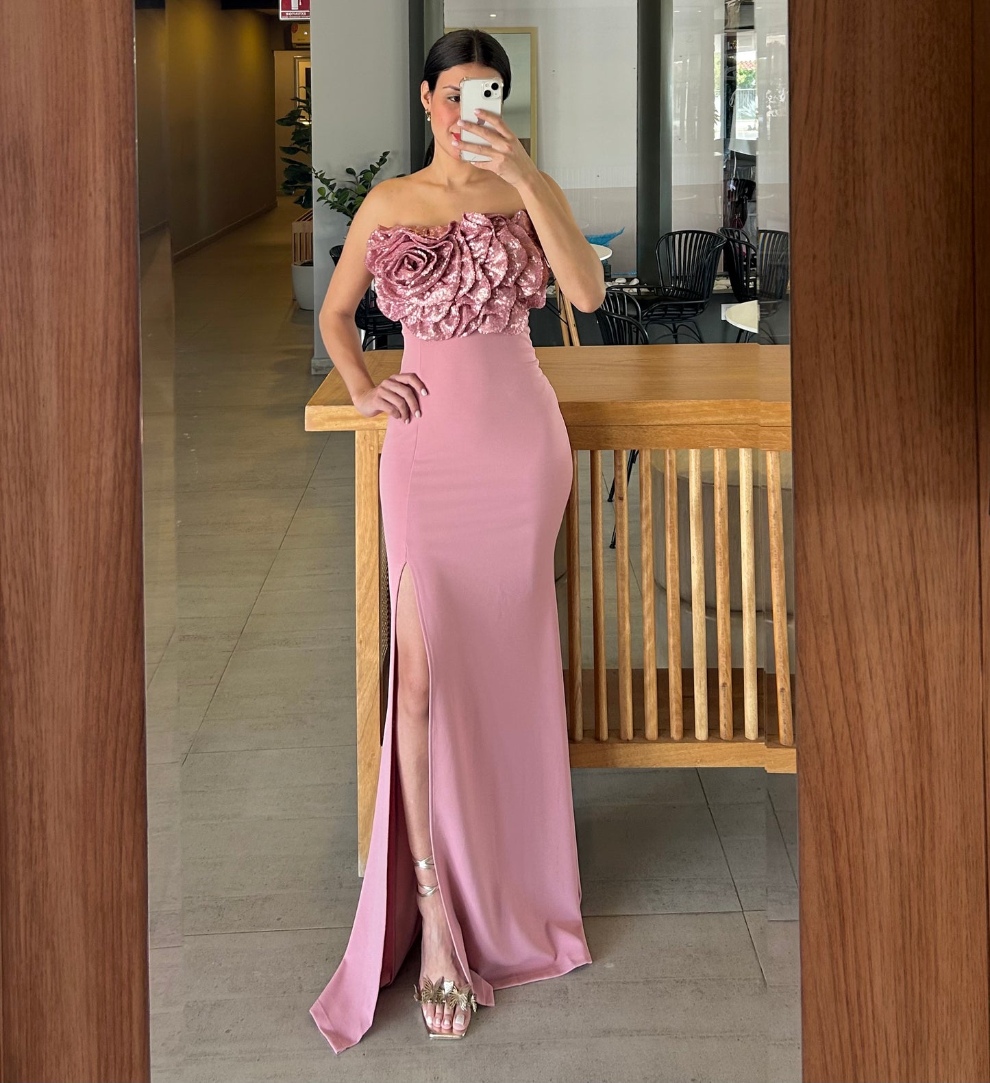 Vestido Nubia Rosa
