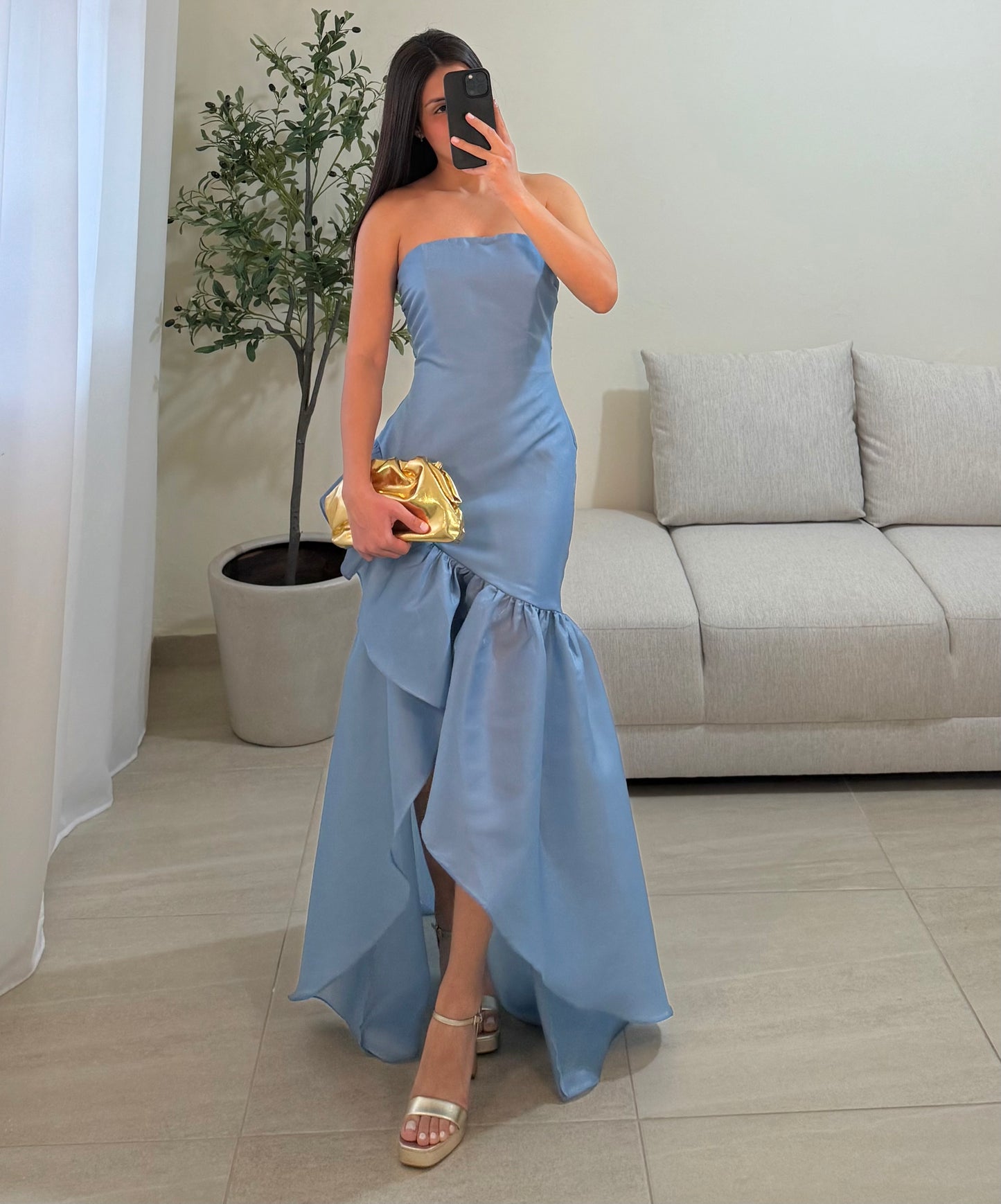Vestido Briana Azul
