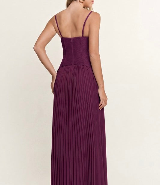 Vestido Moira Púrpura