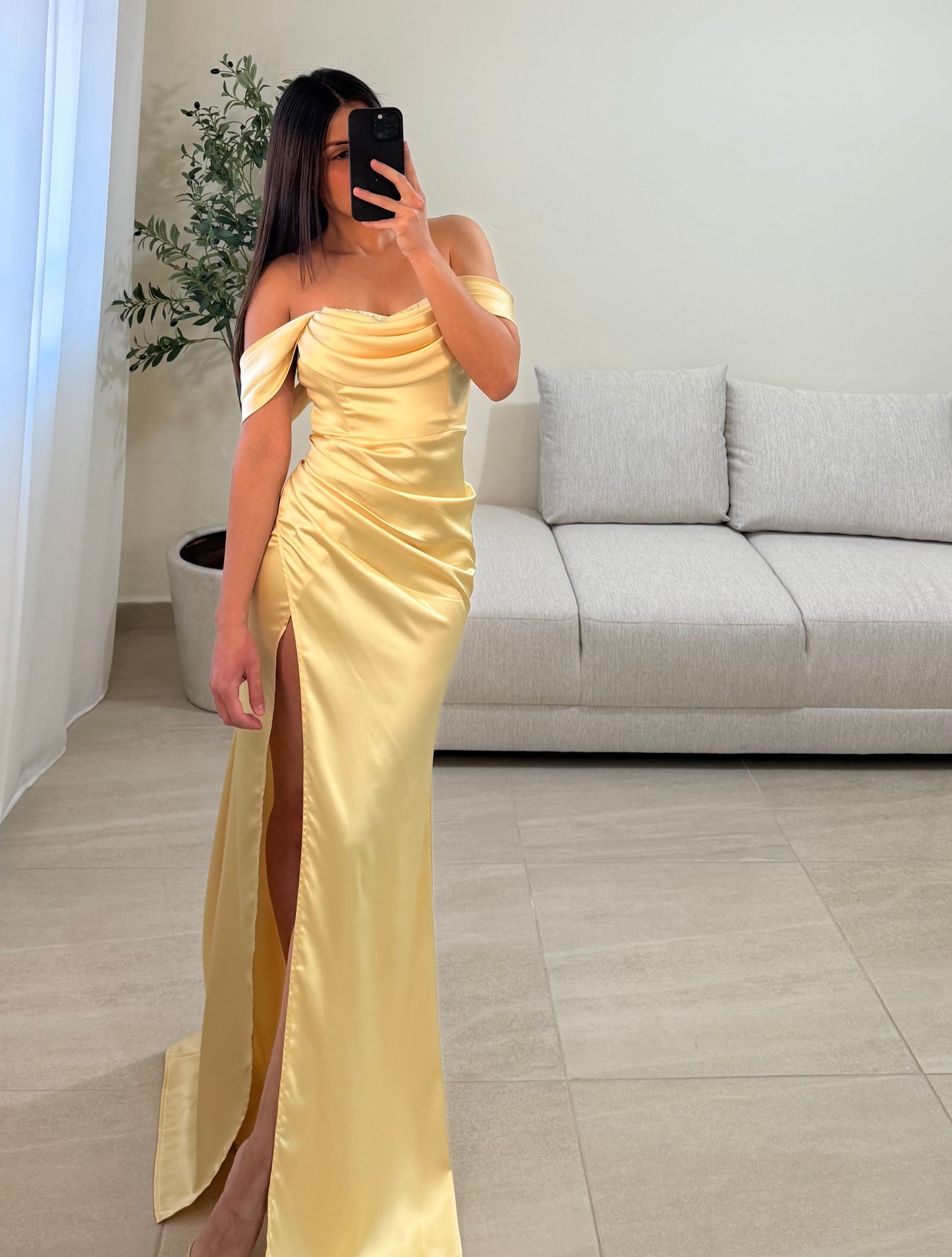 Vestido Marina Amarillo