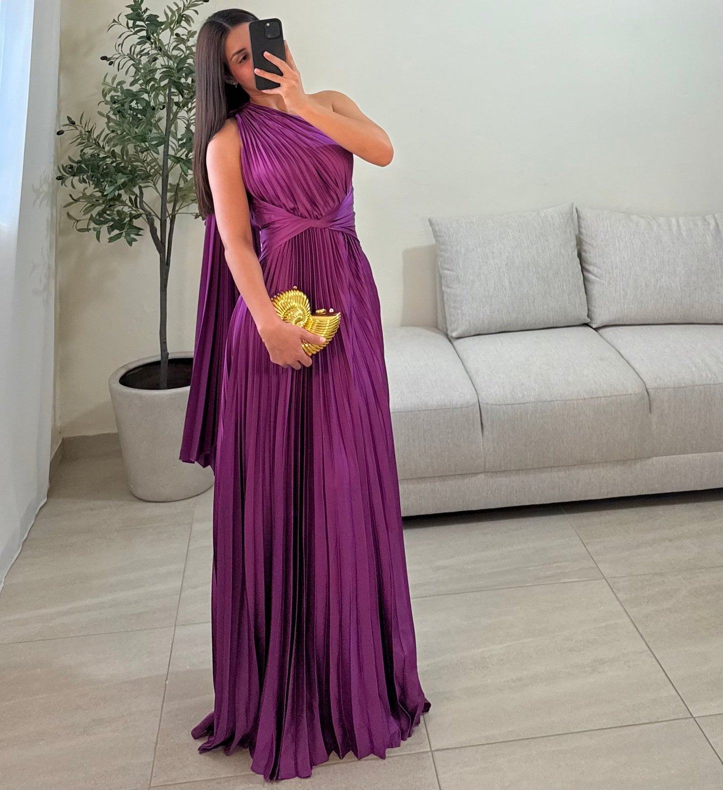 Vestido Casandra Violeta