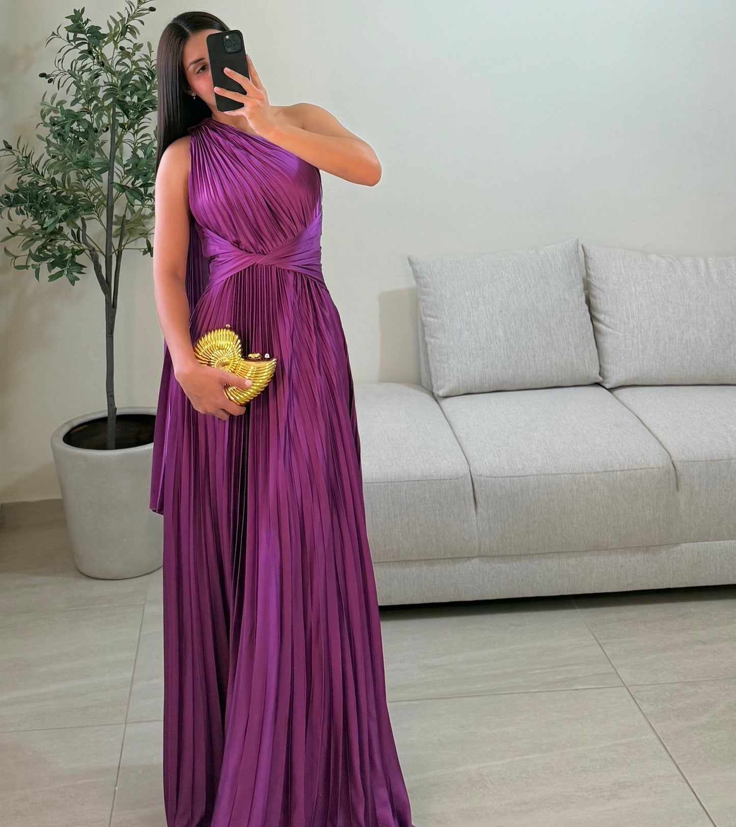 Vestido Casandra Violeta