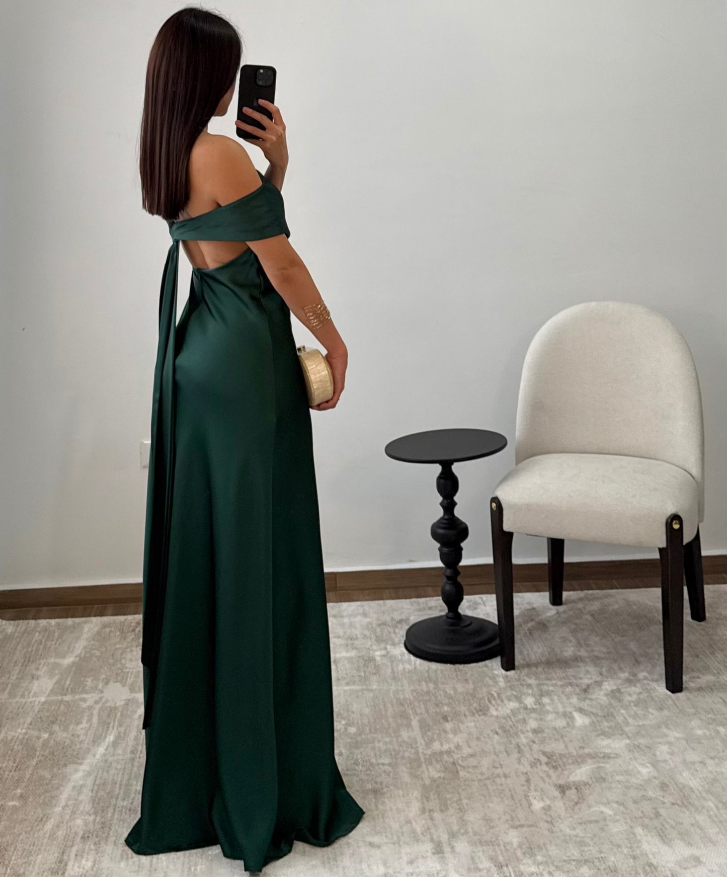 Vestido Catalina Esmeralda